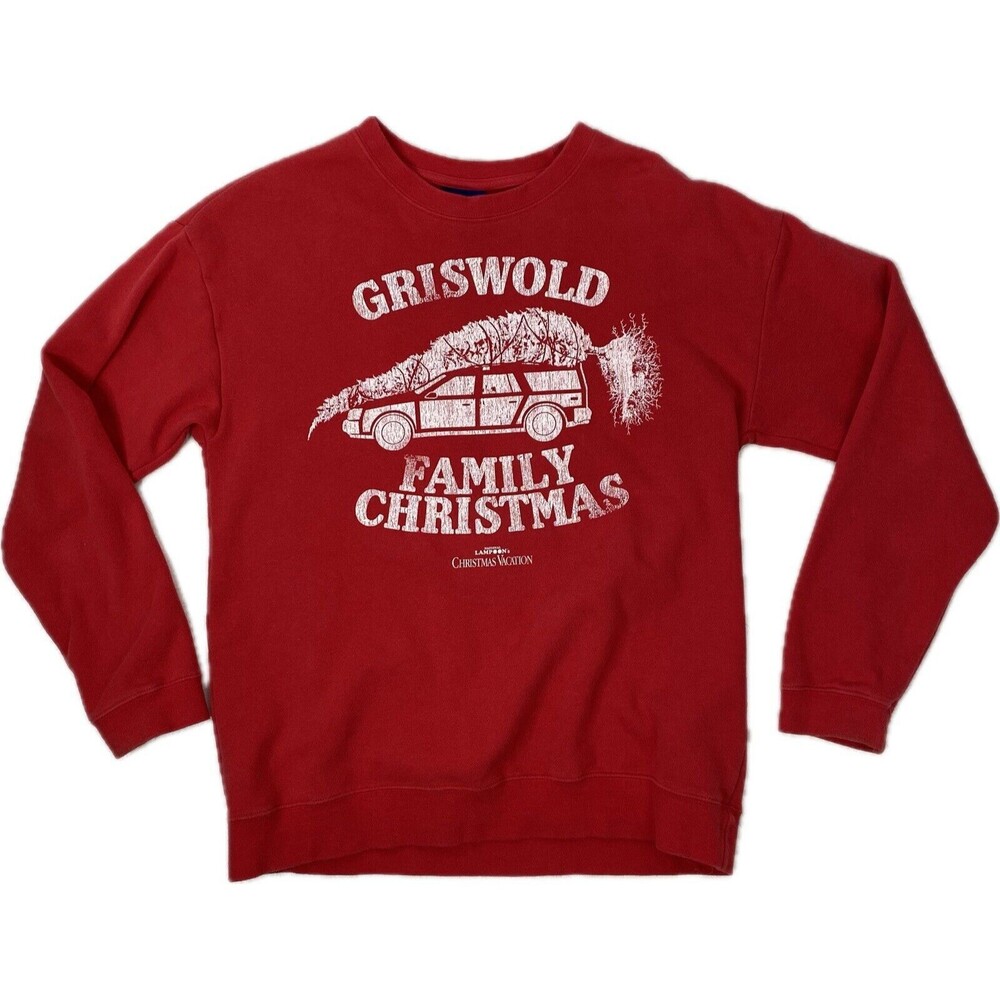 Christmas Vacation Red Sweatshirt Adult sz S